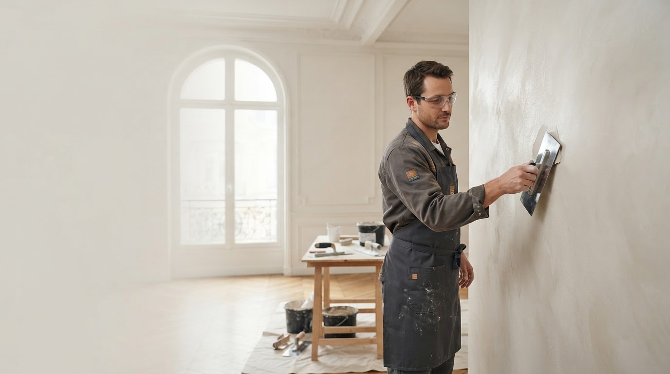 Cristal Placoire — poste de travail avec visualisations de données financières face à un horizon côtier
